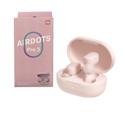 XIAOMI TWS WIRELESS EARBUDS REDMI AIRDOTS PRO 3 WITH CHARGING CASE AND MICROPHONE PINK XIAOMI TWS WIRELESS EARBUDS REDMI AIRDOTS PRO 3 WITH CHARGING CASE AND MICROPHONE PINK